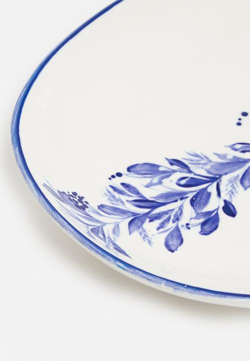 Urchin Art - Abi Serving Platter - Blue