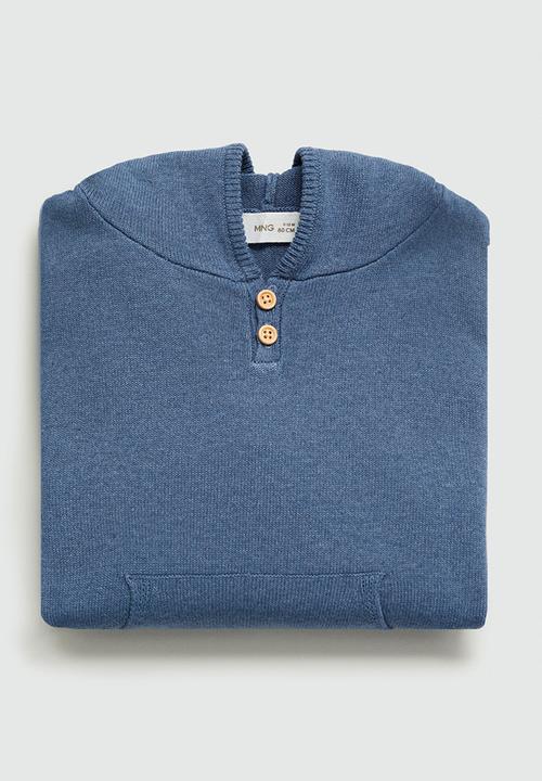 MANGO - Sweater axel - medium blue