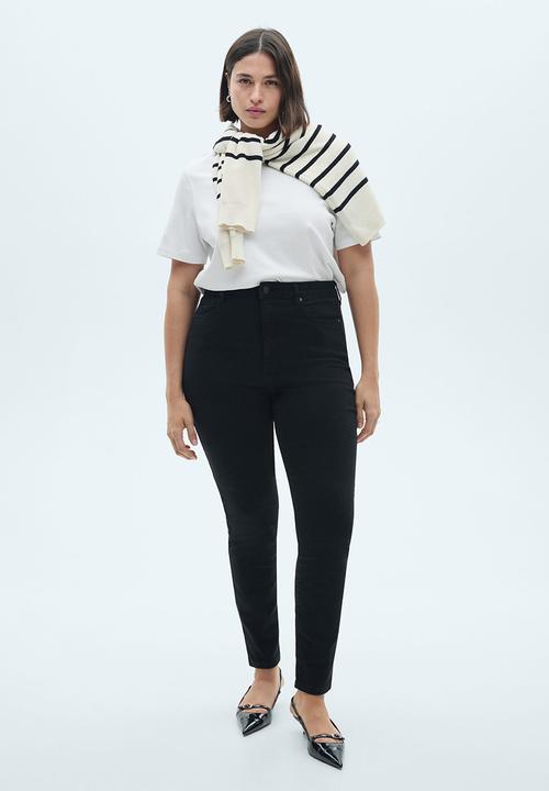 MANGO - Plus Jeans Carla -  Open Gray