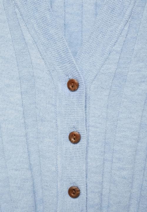 MANGO - Plus Cardigan Flurry -  Light/Pastel Gray