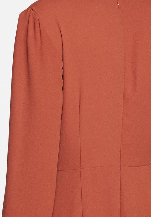 Glamorous - Bell Sleeve Jumpsuit With Tie