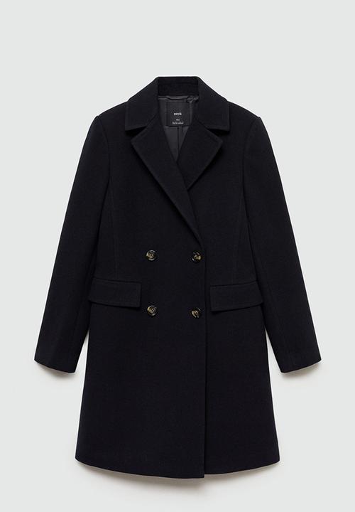 MANGO - Plus Coat Dali - Navy