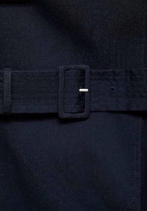 MANGO - Plus Trenchcoat Polana - Navy