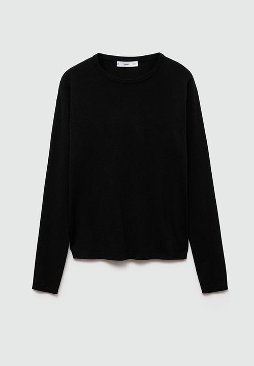 MANGO - Plus Sweater Lucca - Black