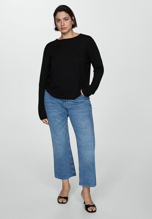 MANGO - Plus Sweater Lucca - Black