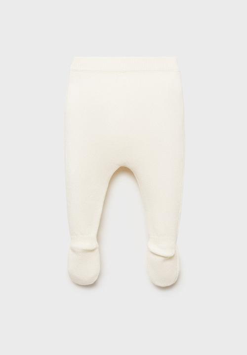 MANGO - Leggings bodoquep - natural