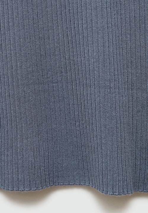 MANGO - Dress valen - medium blue