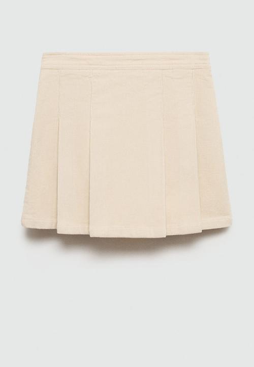 MANGO - Skirt lena - light beige
