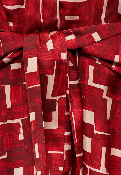 MANGO - Plus Dress Guillem - Dark Red