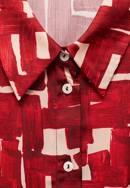 MANGO - Plus Dress Guillem - Dark Red