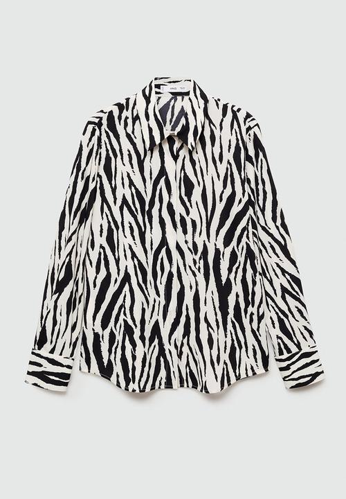 MANGO - Plus Shirt Basic - Light Beige