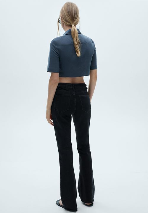 MANGO - Jeans Fiona - Black