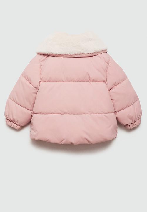 MANGO - Anorak joyce - light pastel pink