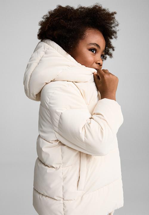 MANGO - Anorak julie - light beige