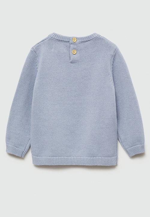 MANGO - Sweater mauro7 - light/pastel blue