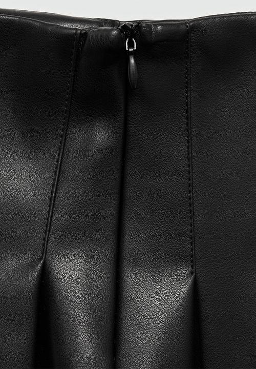 MANGO - Skirt paz - black