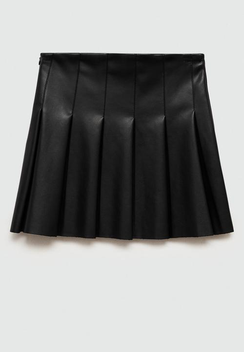 MANGO - Skirt paz - black