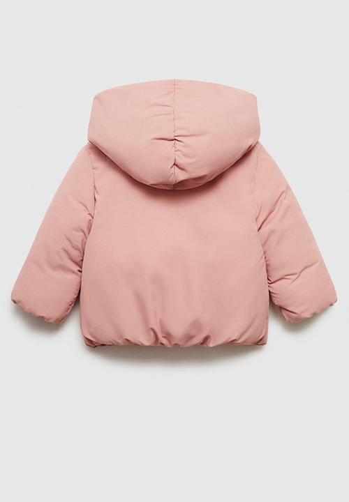 MANGO - Anorak copo7 - pink