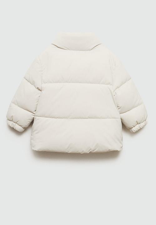 MANGO - Anorak diana - light beige