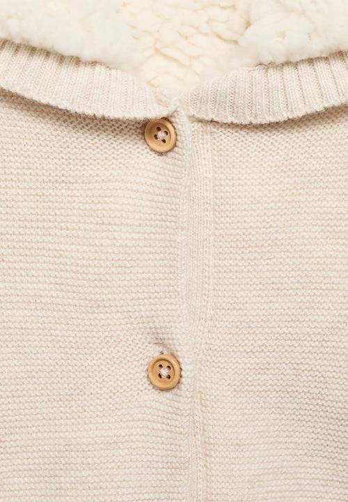 MANGO - Cardigan lulu7 - light/pastel brown