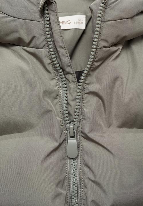 MANGO - Anorak africa - light pastel green