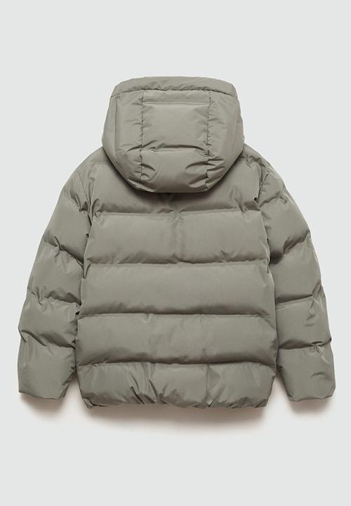 MANGO - Anorak africa - light pastel green