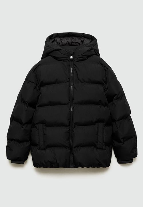 MANGO - Anorak africa - black