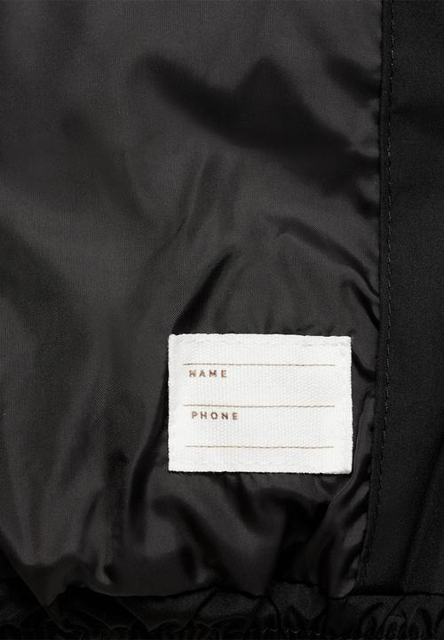 MANGO - Anorak africa - black