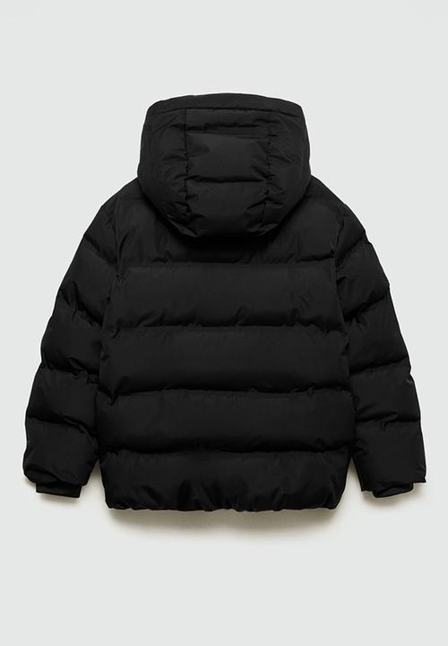 MANGO - Anorak africa - black