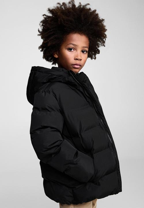 MANGO - Anorak africa - black