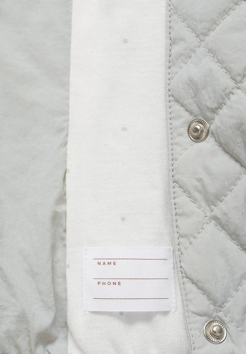 MANGO - Anorak light - light pastel green