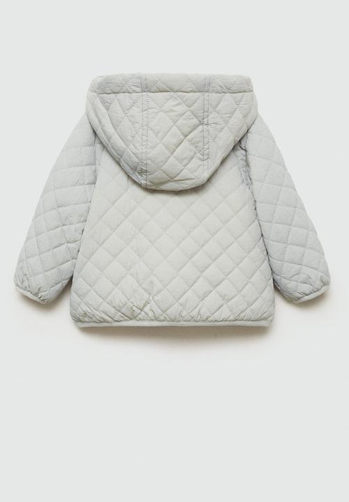 MANGO - Anorak light - light pastel green