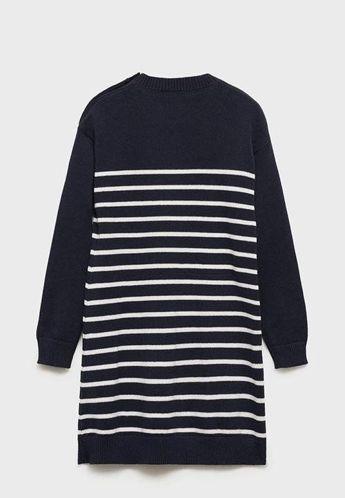 MANGO - Dress amelie - navy