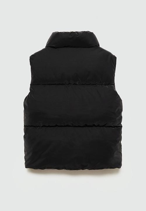 MANGO - Waistcoat lola - black