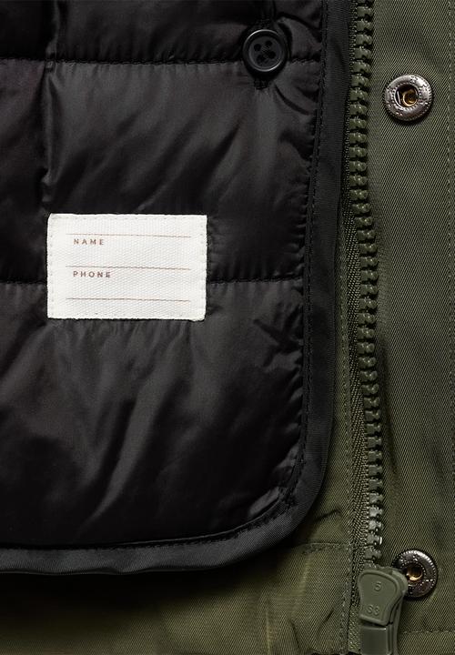 MANGO - Anorak pacific - khaki