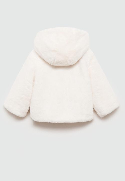 MANGO - Coat copito - white
