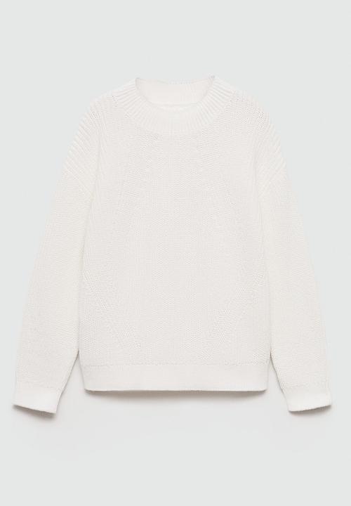 MANGO - Sweater selena - natural