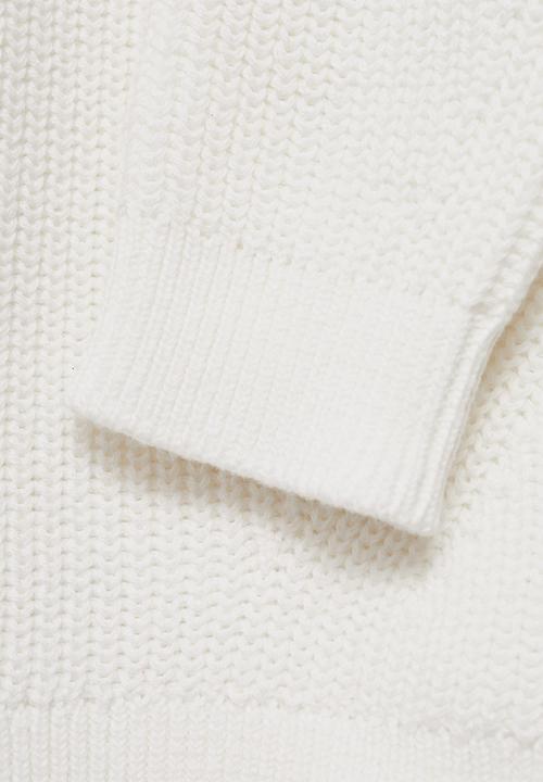 MANGO - Sweater selena - natural