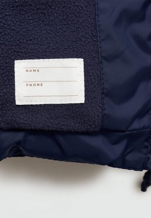 MANGO - Anorak america7 - navy