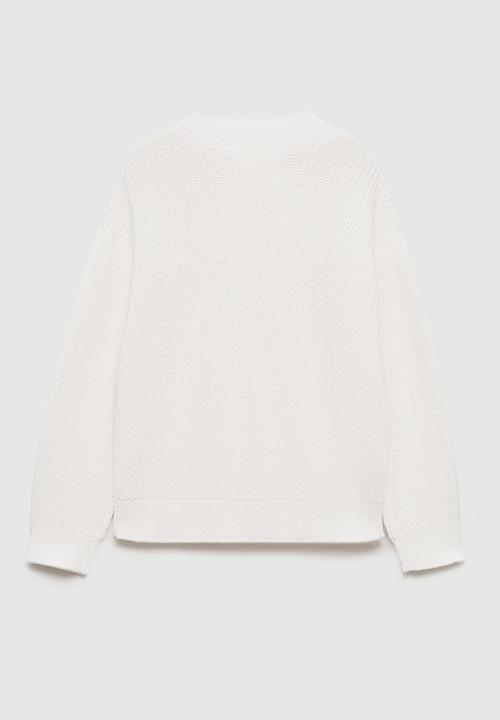 MANGO - Sweater selena - natural