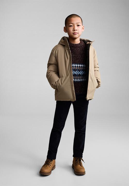 MANGO - Anorak enzo - medium brown