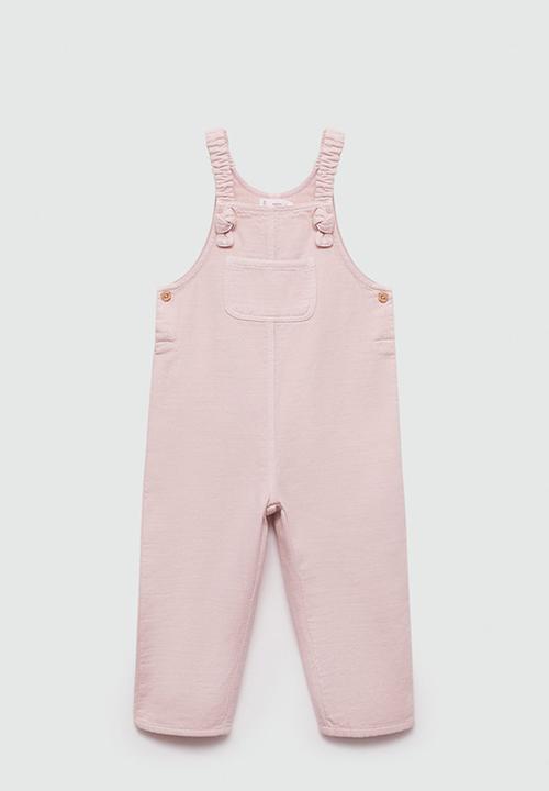 MANGO - Dungarees surf - light pastel pink