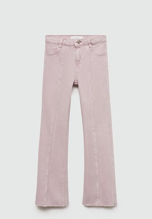 MANGO - Trousers surf - light pastel purple