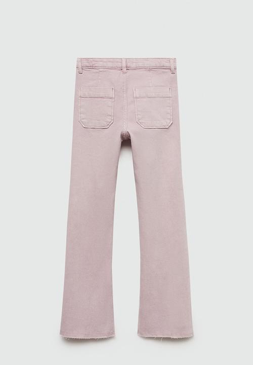 MANGO - Trousers surf - light pastel purple