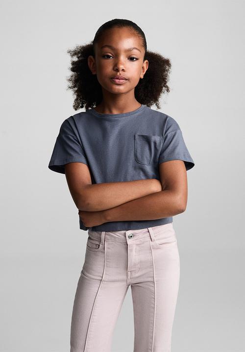 MANGO - Trousers surf - light pastel purple