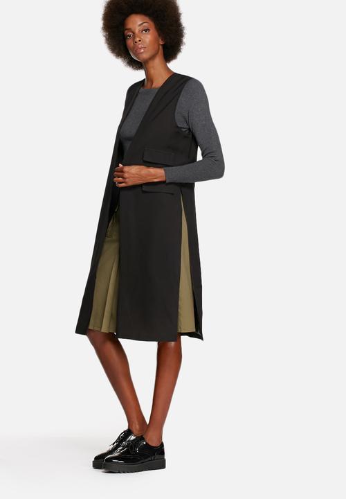 Lola May - Longline jacket with back panel