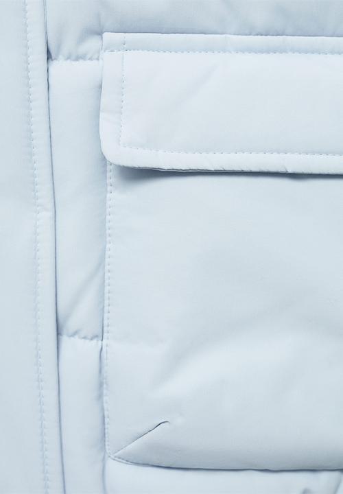 MANGO - Anorak tina - light/pastel blue