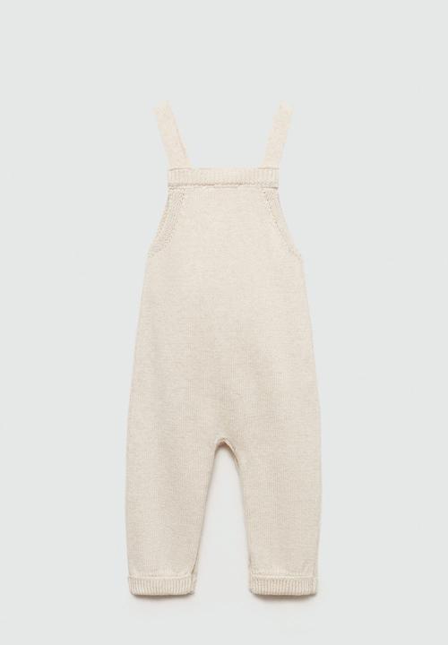 MANGO - Dungarees york7 - light/pastel brown
