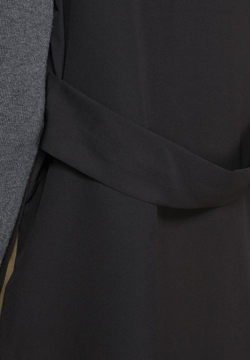 Lola May - Longline jacket with back panel
