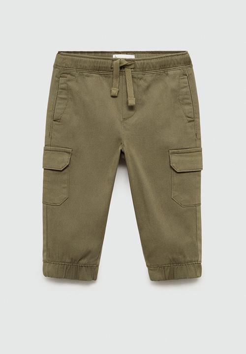 MANGO - Trousers keniab7 - beige/khaki